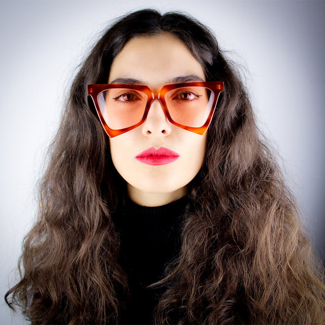 Occhiali da sole Amal Marrone in acetato – Ernesto Alaimo