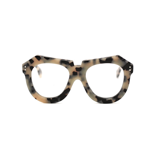 Montatura Hanami Camouflage Chiaro in acetato – Ernesto Alaimo