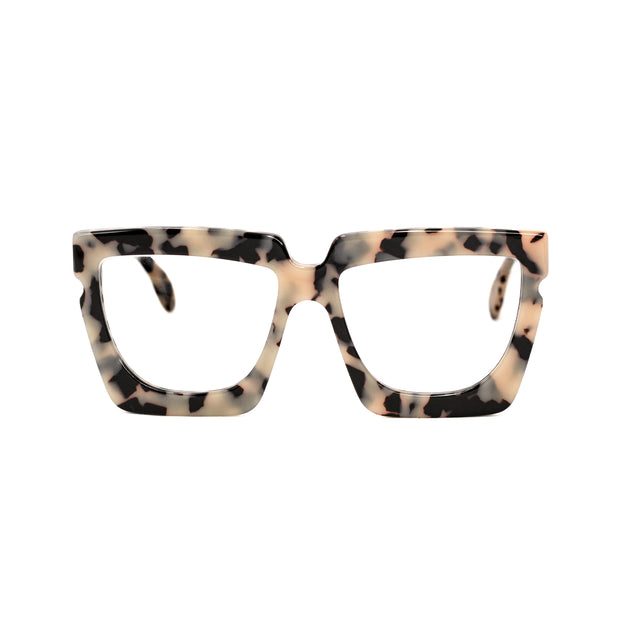 Montatura Noto Camouflage Chiaro in acetato – Ernesto Alaimo