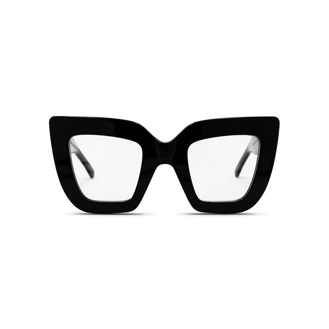 Montatura Kalsa Nero in acetato – Ernesto Alaimo