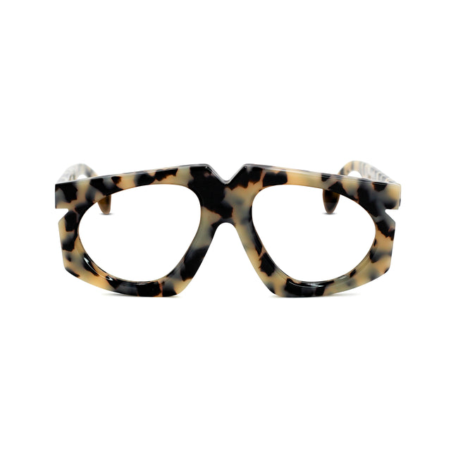 Montatura Calipso Camouflage Chiaro in acetato – Ernesto Alaimo