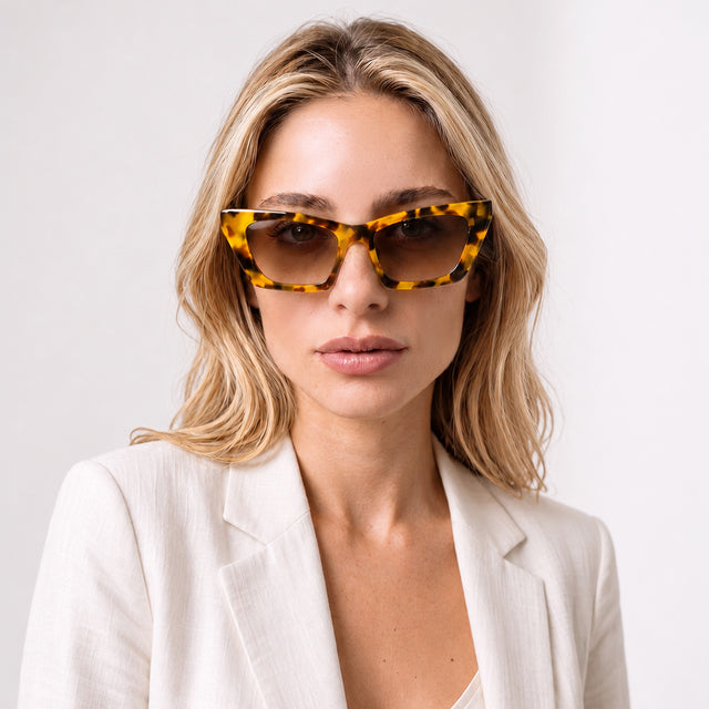 Occhiali da sole Elodie Maculato in acetato – Ernesto Alaimo